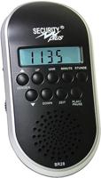 Security Plus Fiets Radio BR 28, zwart, 20 x 15 x 7 cm - thumbnail