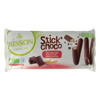 Bisson Stick choco pure chocolade bio 130 Gram - thumbnail