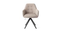 Jesper Home Noto eetkamerstoel Biscuit Beach turn black - thumbnail