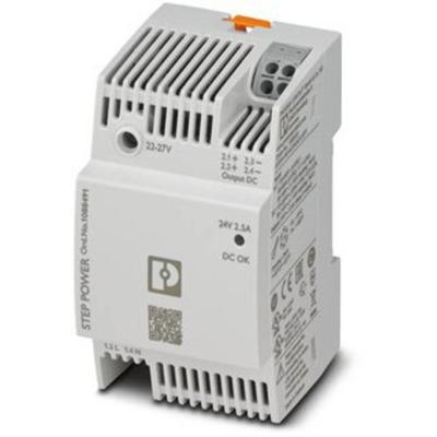 Phoenix Contact 1088491 DIN-rail netvoeding 24 V/DC 2.5 A 60 W Aantal uitgangen:1 x Inhoud 1 stuk(s)