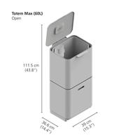 Joseph Joseph Editions Afvalemmer Totem Max 60 Liter (30+30 Liter) - thumbnail