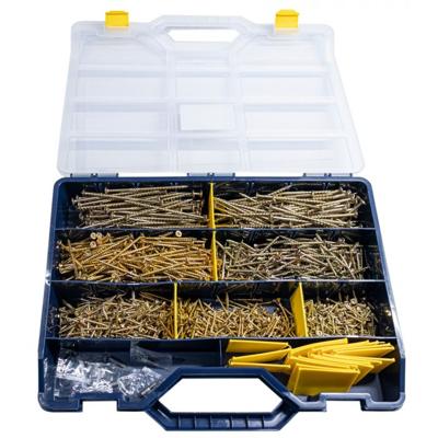 Woodies Ultimate assortimentskoffer geelverzinkt - 61999006