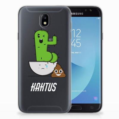 Samsung Galaxy J7 2017 | J7 Pro Telefoonhoesje met Naam Cactus Poo