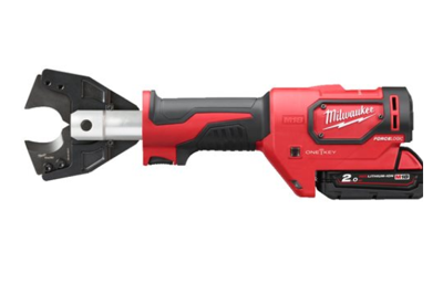 Milwaukee M18 ONEHCC-201C CU/AL SET FORCE LOGIC™ Accu hydraulische kabelkniptang 18V 2.0Ah in koffer