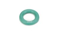 Rubber hondenspeeltje ring massief mint 9 cm - thumbnail