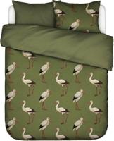 ESSENZA Stefanie Dekbedovertrek Loden green - Eenpersoons - 140x220 cm + 1 kussensloop 60x70 cm - thumbnail