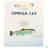 Via Natura Omega 3-6-9 Large Softcaps 80 - thumbnail