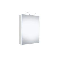 Best-Design "Happy" MDF Spiegelkast + Verlichting 50x60cm Wit - thumbnail