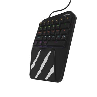 URage Mobiel Gaming-toetsenbord Exodus 410 One-Handed URage Mobiel Gaming-toetsenbord Exodus 410 One-Handed