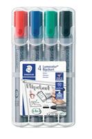 Viltstift Staedtler 356 voor flipover rond 2mm 4 stuks assor - thumbnail
