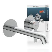 Schutte LOS ANGELES Wastafelkraan| Chroom | Voor wandmontage - 33160 - thumbnail