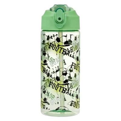 Baagl Voetbal Drinkfles 500ml met Rietje
