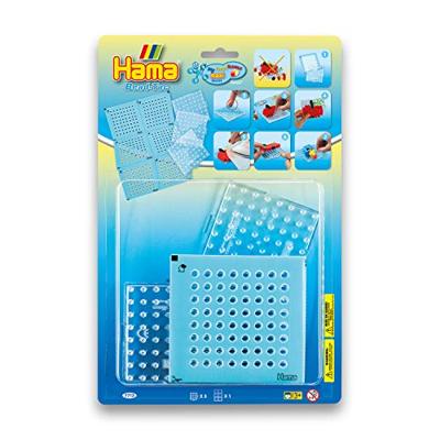 Hama bead-tac strijkkralenbordjes maxi, 3st.