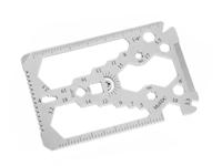 Wallet Card 34 in 1 - Multitool Gadget met 34 functies - Credit Card Formaat Multi tool - Survival Gadget - thumbnail