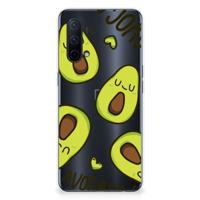 OnePlus Nord CE 5G Telefoonhoesje met Naam Avocado Singing - thumbnail