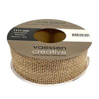 Vaessen Creative • jute lint naturel 35mmx5m - thumbnail