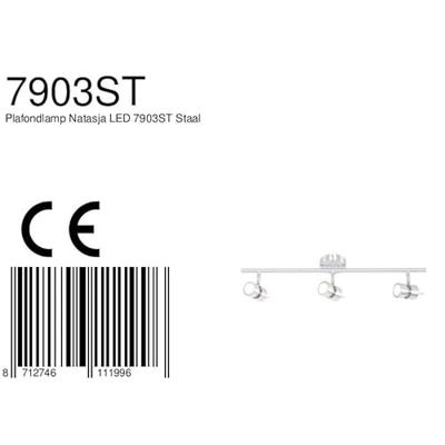 Steinhauer PlafondspotNatasja Led - 7903ST