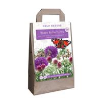 Tas vrolijke vlinder bloembollen mengsel - thumbnail