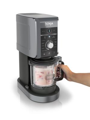 NINJA IJsmachine - Creami Deluxe NC501EU - 10 programma's - 709 ml inhoud - Tot 2 liter ijs - Inclusief 3 kommen