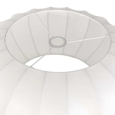 Steinhauer HanglampSparkled Light zwart met witte kap - 3809ZW