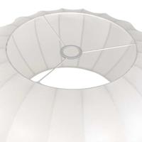 Steinhauer HanglampSparkled Light zwart met witte kap - 3809ZW - thumbnail
