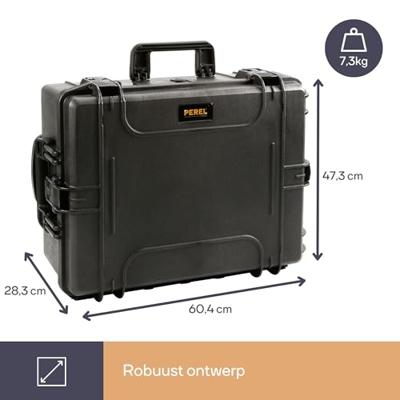 Harde trolley koffer 604 x 473 x 283 mm met plukschuim Velleman - Velleman - thumbnail