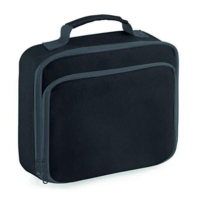 Quadra QD435 Lunch Cooler Bag - Black - 24 x 20 x 8 cm
