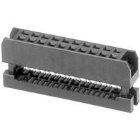 W & P Products 343-20-60-1 Pinconnector Rastermaat: 2 mm Totaal aantal polen: 20 Aantal rijen: 2 1 stuk(s) - thumbnail