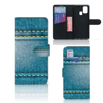 Samsung Galaxy M31 | Wallet Case | met Pasjes | Jeans