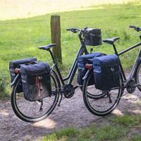 dubbele fietstas Vigo blue - thumbnail