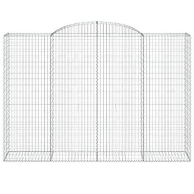 Schanskorven 9 st gewelfd 300x50x200/220 cm ijzer