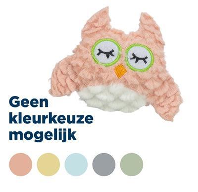 Trixie uil pluche met kattenkruid / catnip assorti