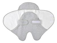 Deken BEABA Babynomade® met fleece voering gemêleerd grijs - thumbnail