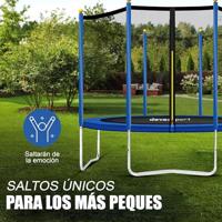 Trampolines 50 kg Blauw (182 x 172 cm) - thumbnail