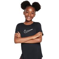 Nike One Fitted Sportshirt Meisjes 152 - thumbnail