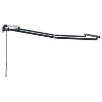 VidaXL Zijde frame antraciet 2,5 x 2 m metaal - thumbnail