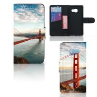 Samsung Galaxy A3 2017 | Flip Cover | Golden Gate Bridge - thumbnail