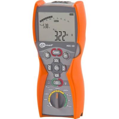 Sonel MIC-10 Isolatiemeter Kalibratie (ISO) 50 V, 100 V, 250 V, 500 V, 1000 V 10 GΩ