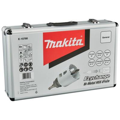 Makita E-15780 Gatenzaagset 9-delig 51 mm, 73 mm, 76 mm, 83 mm, 114 mm, 133 mm 1 set(s)