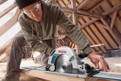 Bosch Professional GKS 85 G Cirkelzaag 235mm + FSN 1400 2200W in L-Boxx - 0615990M92 - thumbnail