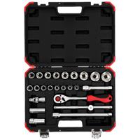 Gedore RED R69003024 3300055 Dopsleutelset Metrisch 1/2 24-delig - thumbnail