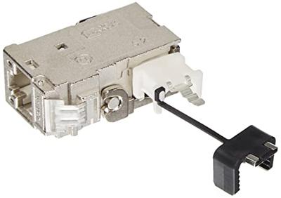 Metz Connect 130B12D11102-E Netwerkdoos Inbouw (in muur) Inzet met centraalstuk CAT 6A 1 poort Zuiver wit