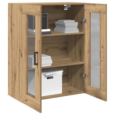 Wandkast Artisan Eiken 69,5 x 34 x 90 cm Bewerkt hout