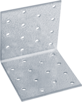 Connex Geperf. Winkelhaak 80X80X80 25St Vz - HVG2770 - thumbnail