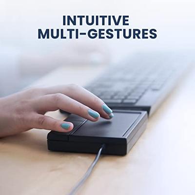 Perixx PERIPAD-504 Touchpad USB Zwart 2 Toetsen Touchscreen