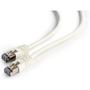 S/FTP Cat6A patchkabel LSZH, wit 1 meter S/FTP Cat6A patchkabel LSZH, wit 1 meter