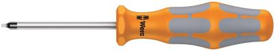 Wera 368 Schroevendraaier voor Binnenvierkant-schroeven, # 0 x 60 mm - 1 stuk(s) - 05117681001 Wera 368 Schroevendraaier voor Binnenvierkant-schroeven, # 0 x 60 mm - 1 stuk(s) - 05117681001