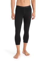 Icebreaker Merino 200 Oasis 3/4 Thermobroek Heren Black XL - thumbnail