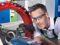 uvex i-3 9190275 Veiligheidsbril Incl. UV-bescherming Antraciet, Blauw - thumbnail