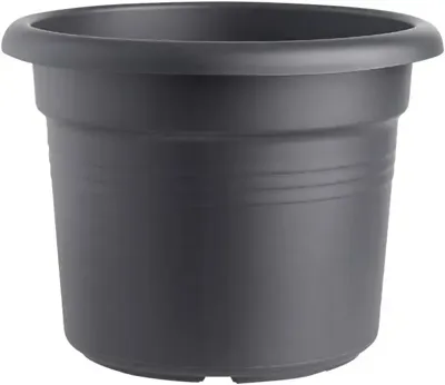 Elho green basics cilinder bloempot 45 cm living black